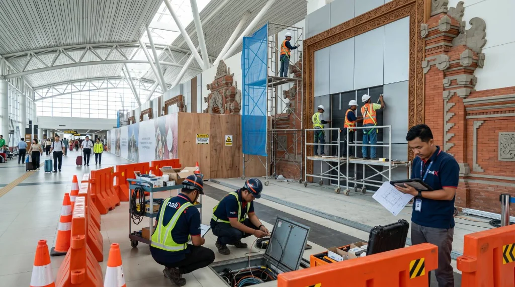 Airport Systems Implementation for Domestic Terminal Renovation at I Gusti Ngurah Rai International Airport
