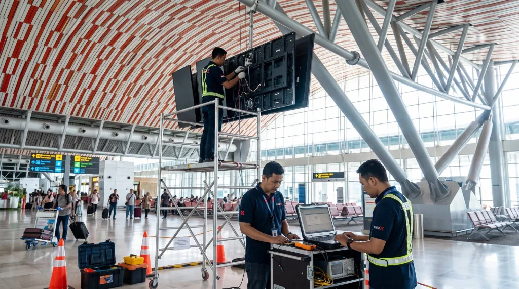 FIDS System Upgrade at Sultan Hasanuddin International Airport