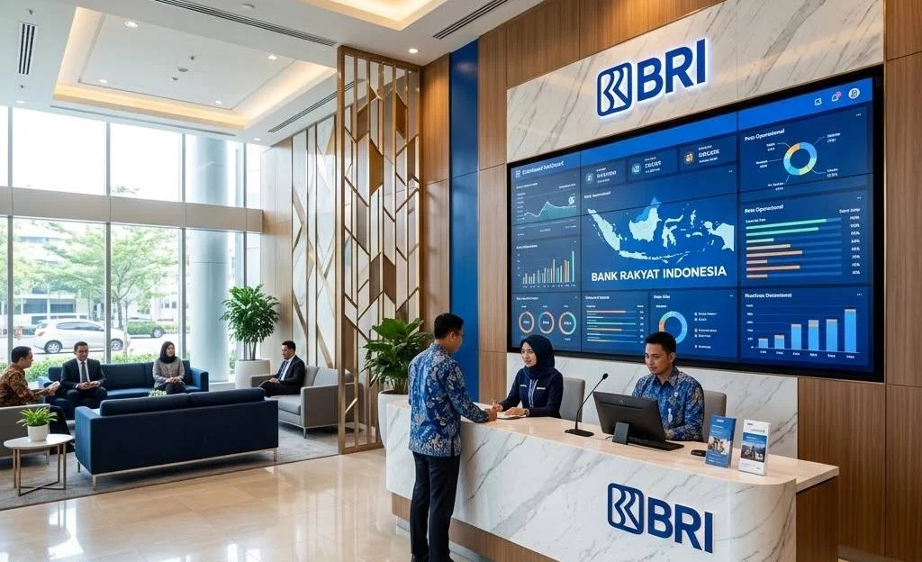 Videowall for Control Center of Bank BRI