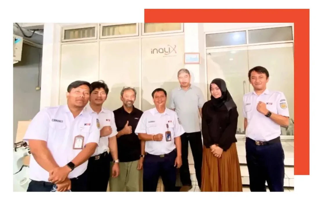 INALIX Memperkuat Hubungan Industri melalui Proses Kualifikasi Vendor PT KAI