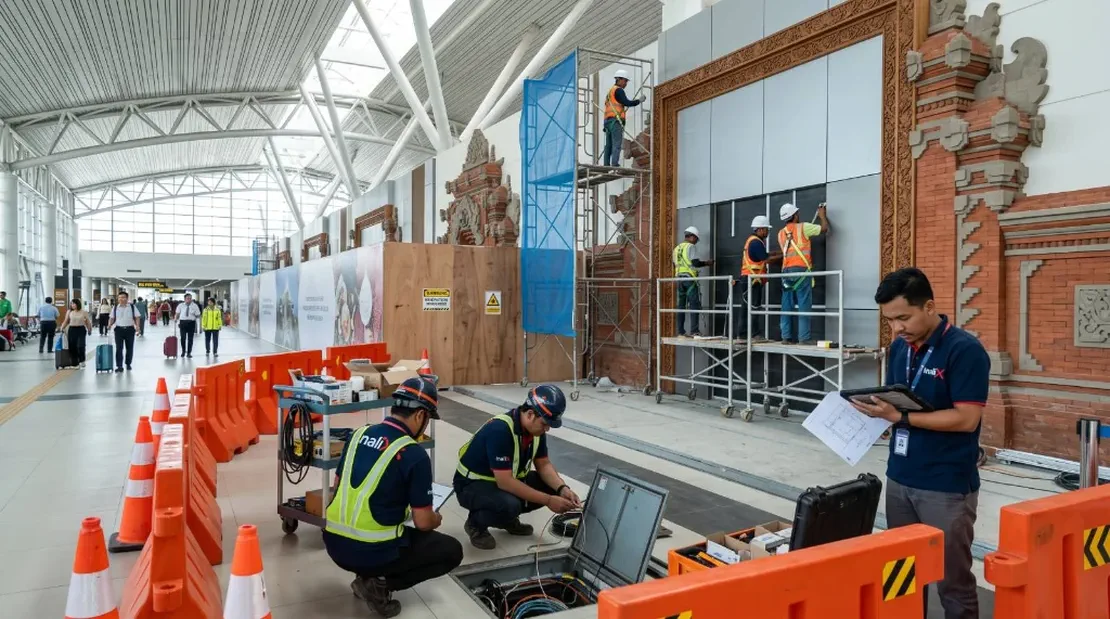 Implementasi Sistem Bandara Terintegrasi untuk Renovasi Terminal Domestik Bandara Internasional I Gusti Ngurah Rai