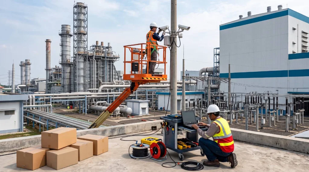 Pengadaan & Normalisasi Sistem CCTV di PJB-UP Muara Tawar