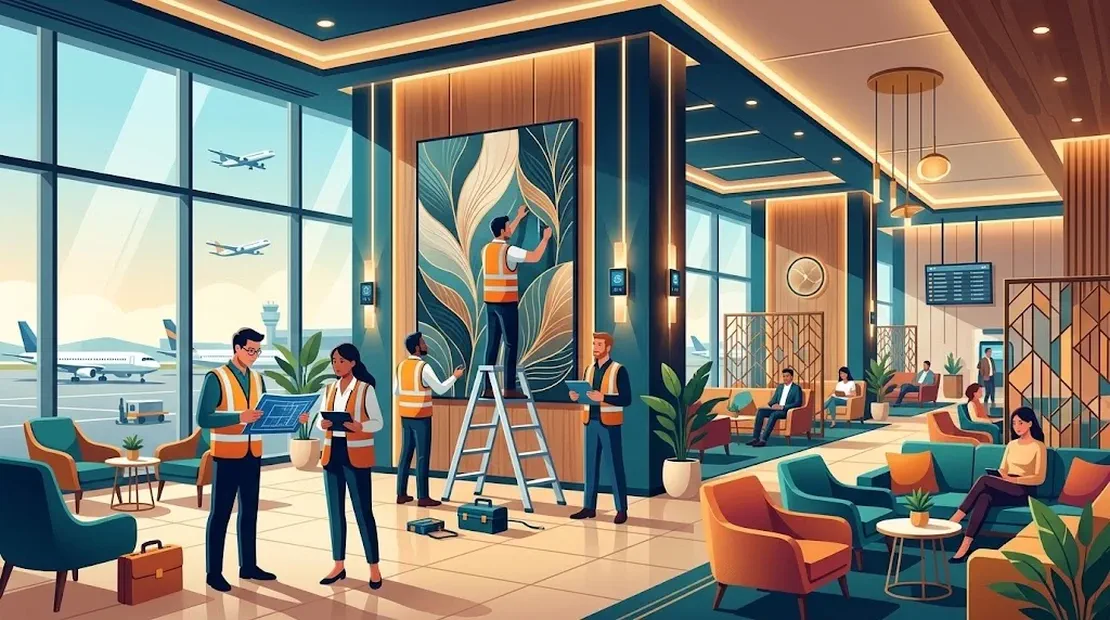 Design & Build Sistem Elektronik untuk Beautification Lounge SUB Terminal 2